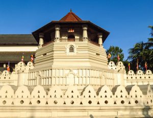 Temple of tooth relic in Kandy